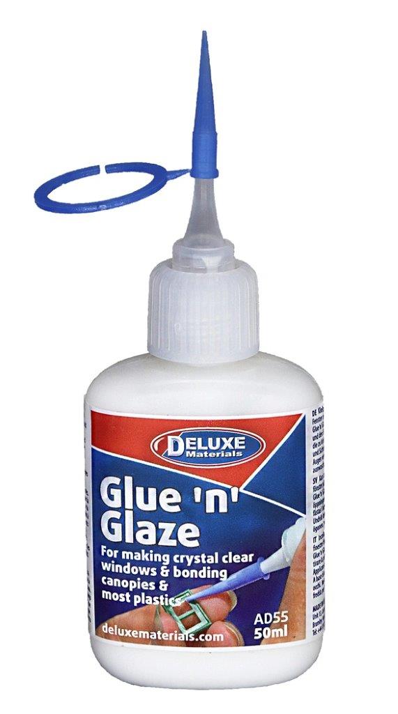 Deluxe Materials Glue-n-Glaze Klar Fönster Lim 50ml - 2