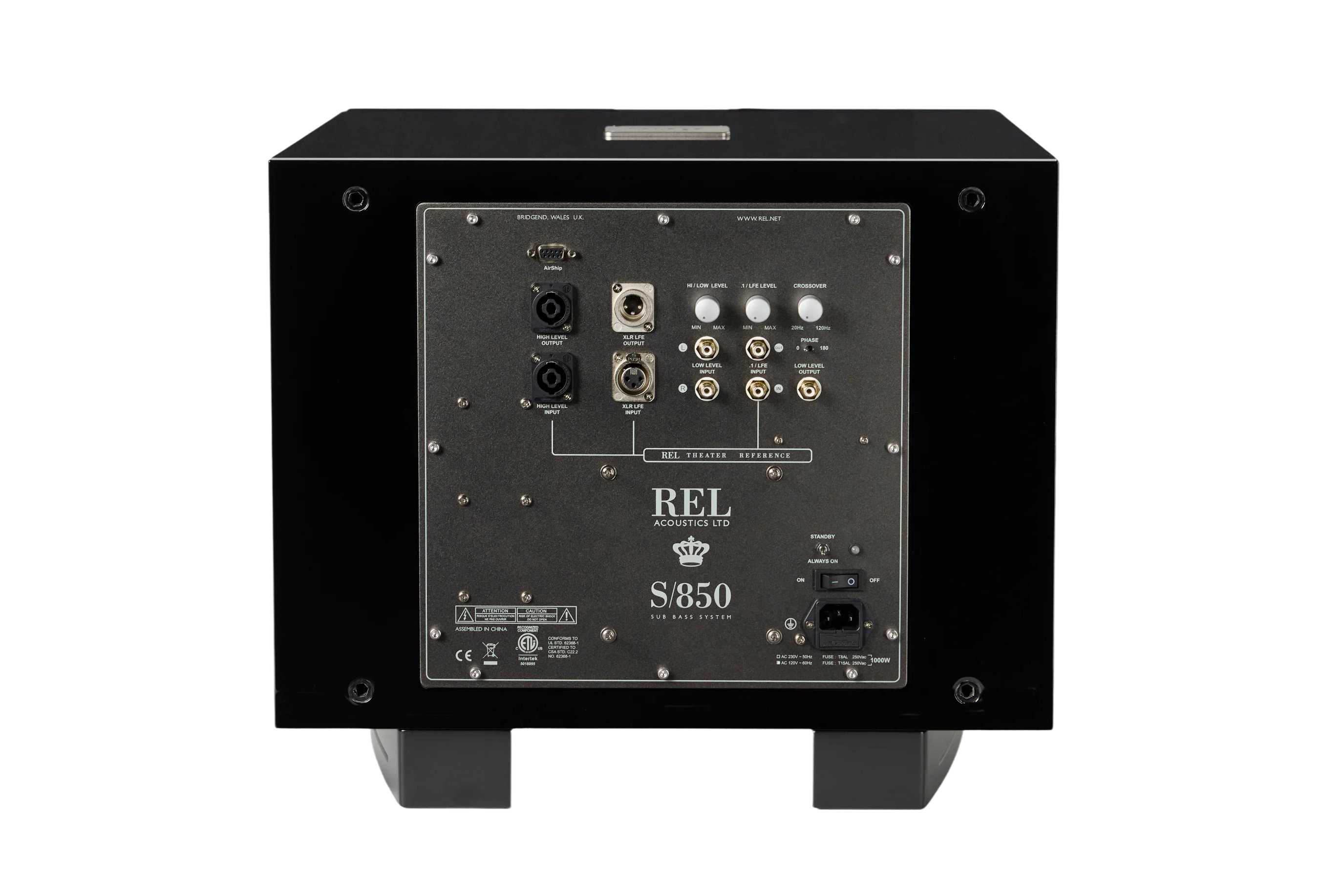 REL S-Serien;  S/850 Subwoofer - 5