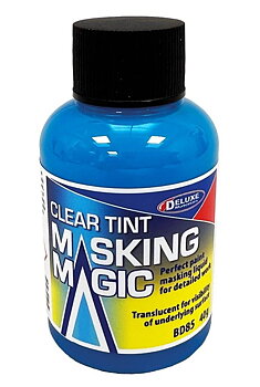Deluxe Materials Masking Magic Blå Transparent 40gr