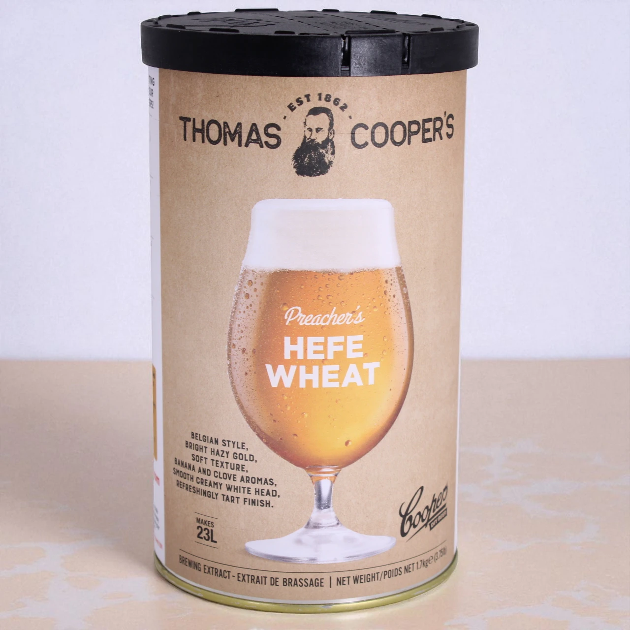 Coopers Premium Preachers Hefe Wheat - 23L