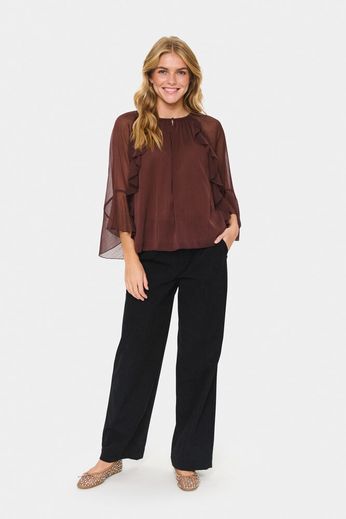 Saint Tropez Mavis Blouse Fudge - 2
