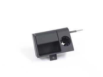 Handle, glove box (black)