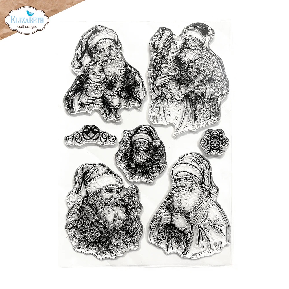 Elizabeth - Clear stamps - Santa