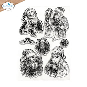 Elizabeth - Clear stamps - Santa
