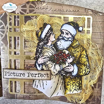 Elizabeth - Clear stamps - Santa