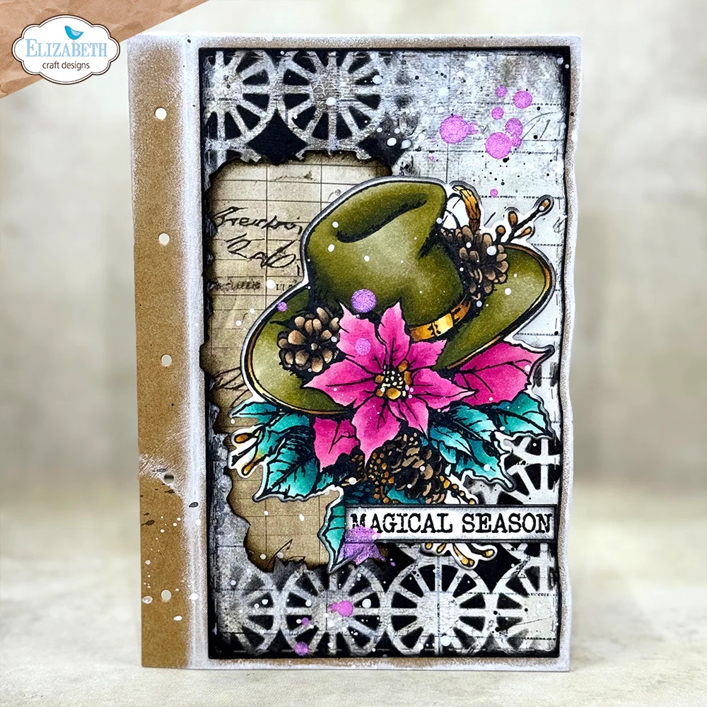 Elizabeth - Deck the halls Stamp and Die Set - 2