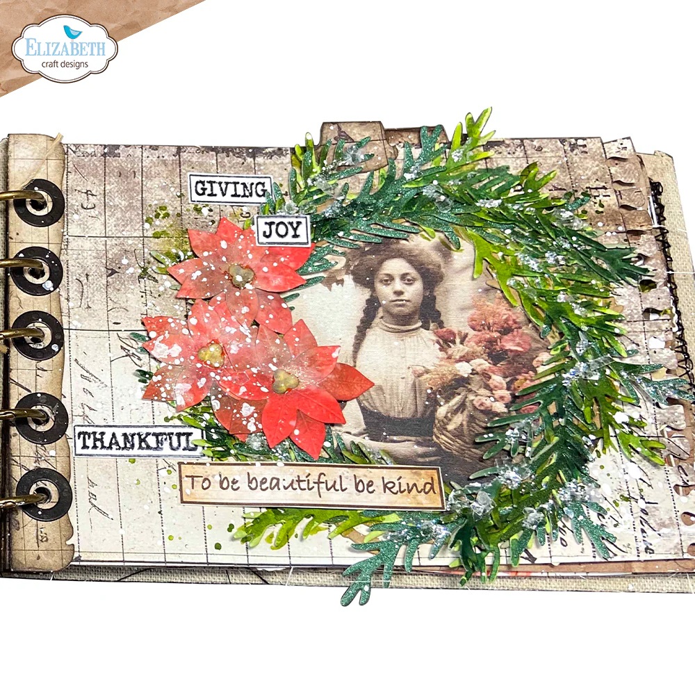Elizabeth - Dies - Book of Christmas Square - 3
