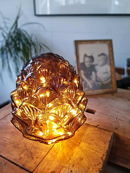Bordslampa Kotte - Brun