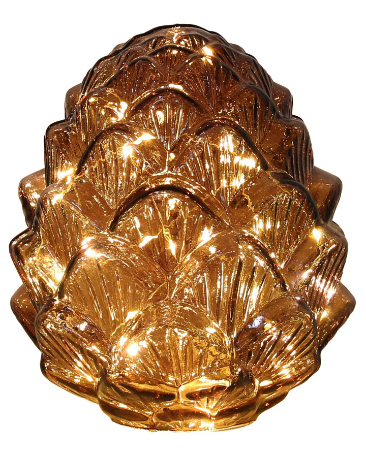 Bordslampa Kotte - Brun - 3