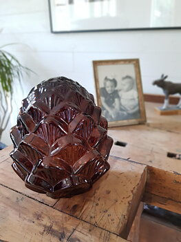 Bordslampa Kotte - Brun