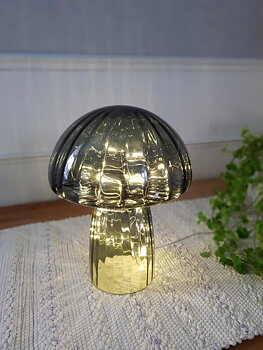 Bordslampa Svamp Grön 23cm