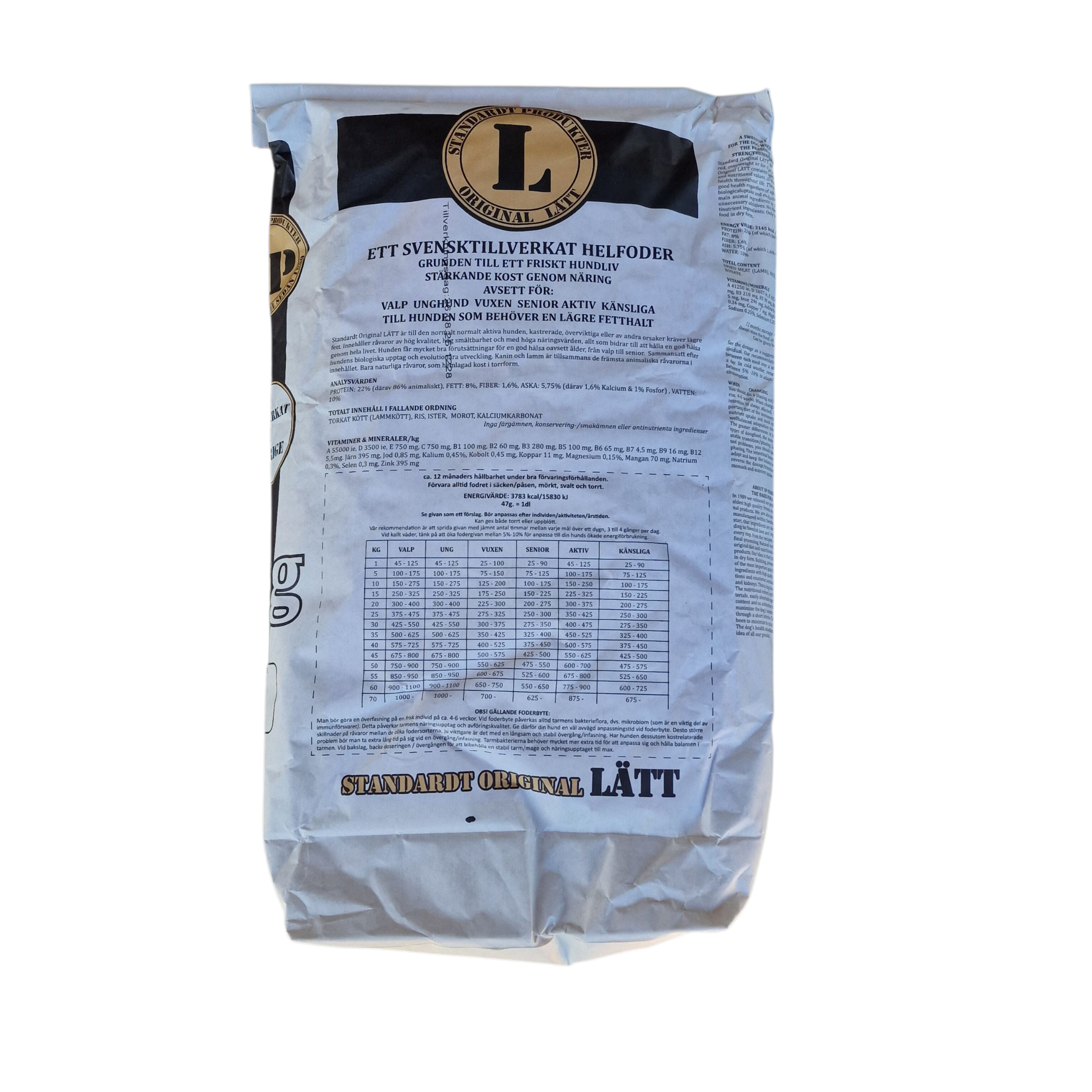 Standardt Original LÄTT 6 kg
