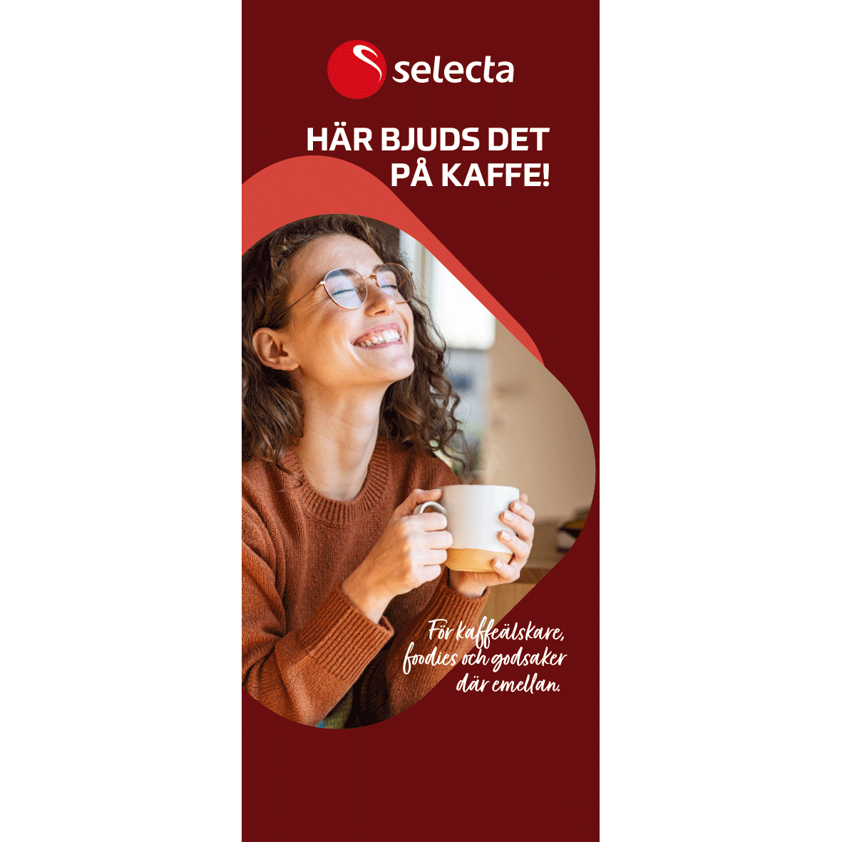 Rollup  Här bjuds det på kaffe