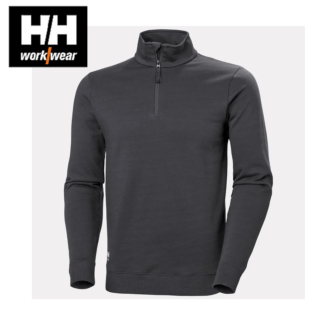 Puoli vetoketjullinen Helly Hansen Classic Anthracite - 3