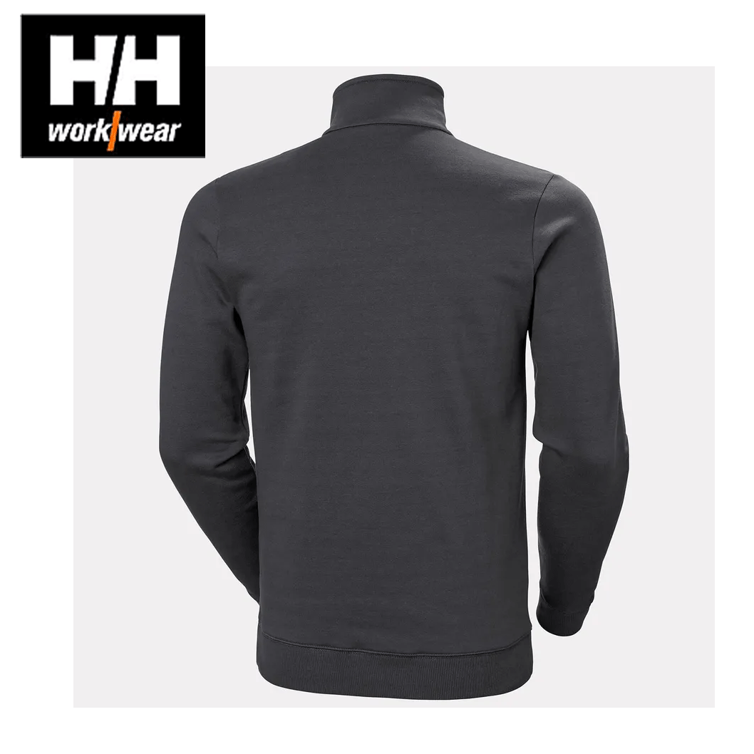 Puoli vetoketjullinen Helly Hansen Classic Anthracite - 4