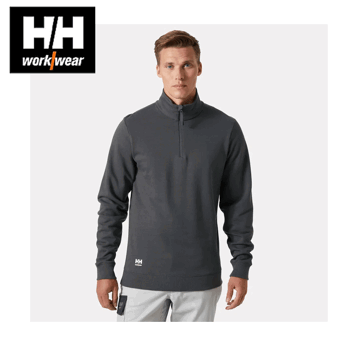 Puoli vetoketjullinen Helly Hansen Classic Anthracite