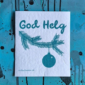 dishcloth GOD HELG green