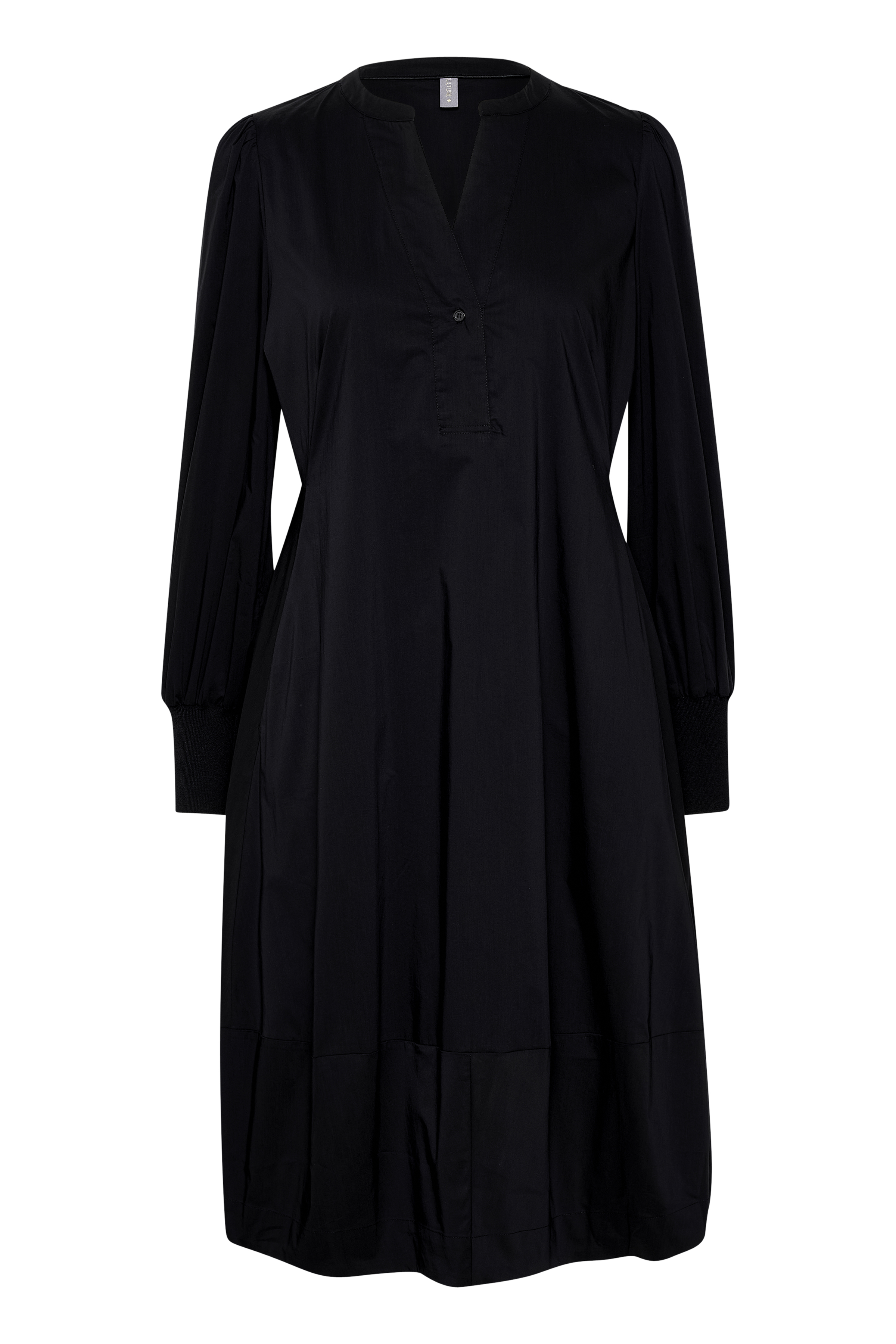 CUantoinett Rib Dress Black