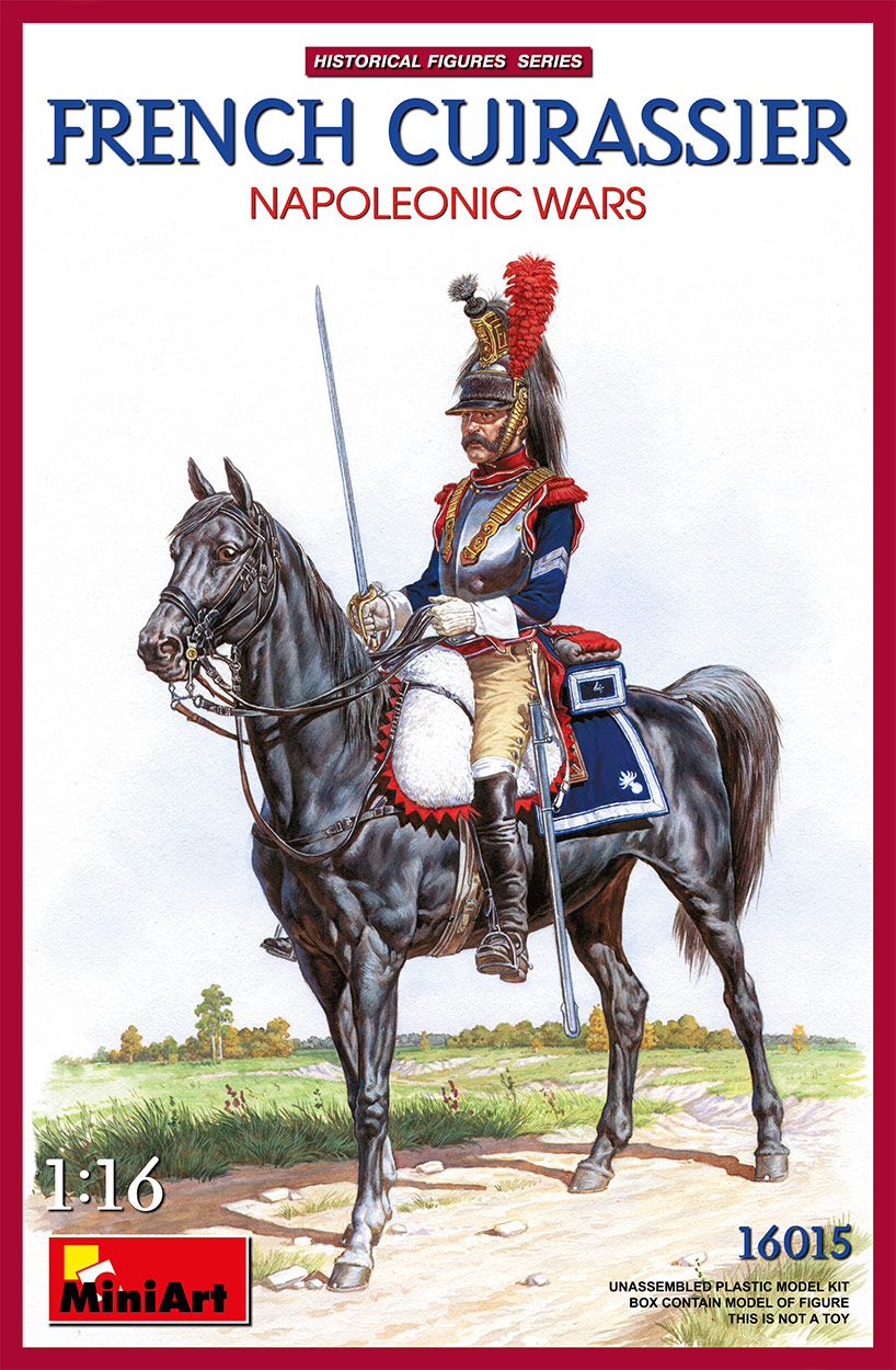 1/16 French Cuirassier. Napoleonic Wars.