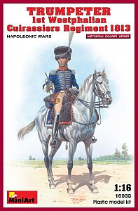 1/16 Trumpeter. 1st Westphalian Cuirassiers Regiment