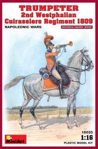 1/16 Trumpeter. 2nd Westphalian Cuirassiers Regiment