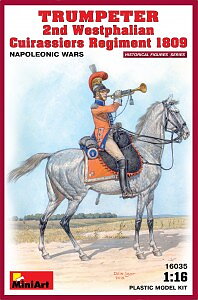 1/16 Trumpeter. 2nd Westphalian Cuirassiers Regiment