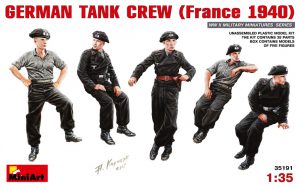 1/35 German Tank Crew (France 1940)