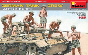 1/35 German Tank Crew.Afrika Korps. Special Edition