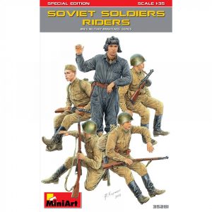 1/35 Soviet Soldiers Riders. Special Edition