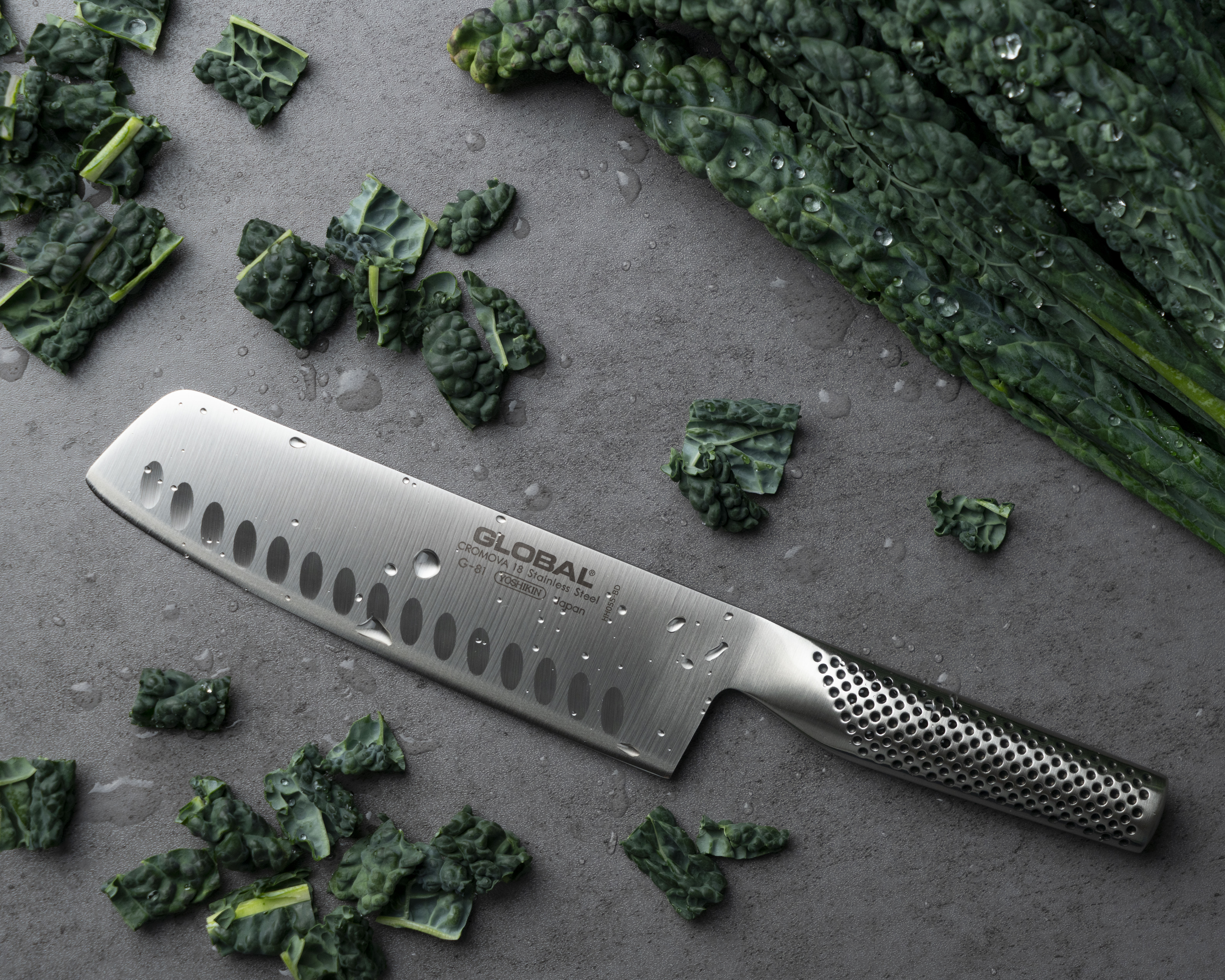 Global Grönsakshacka Olivslipad 18 Cm - 2