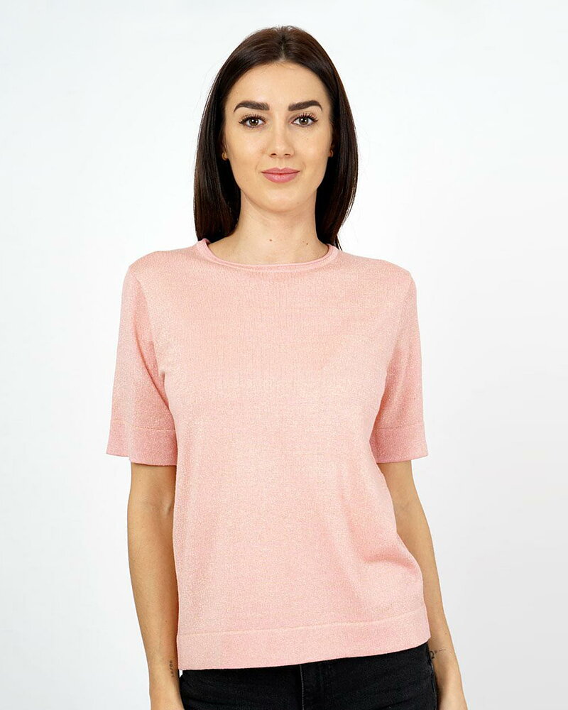 Topp glittrig rosa