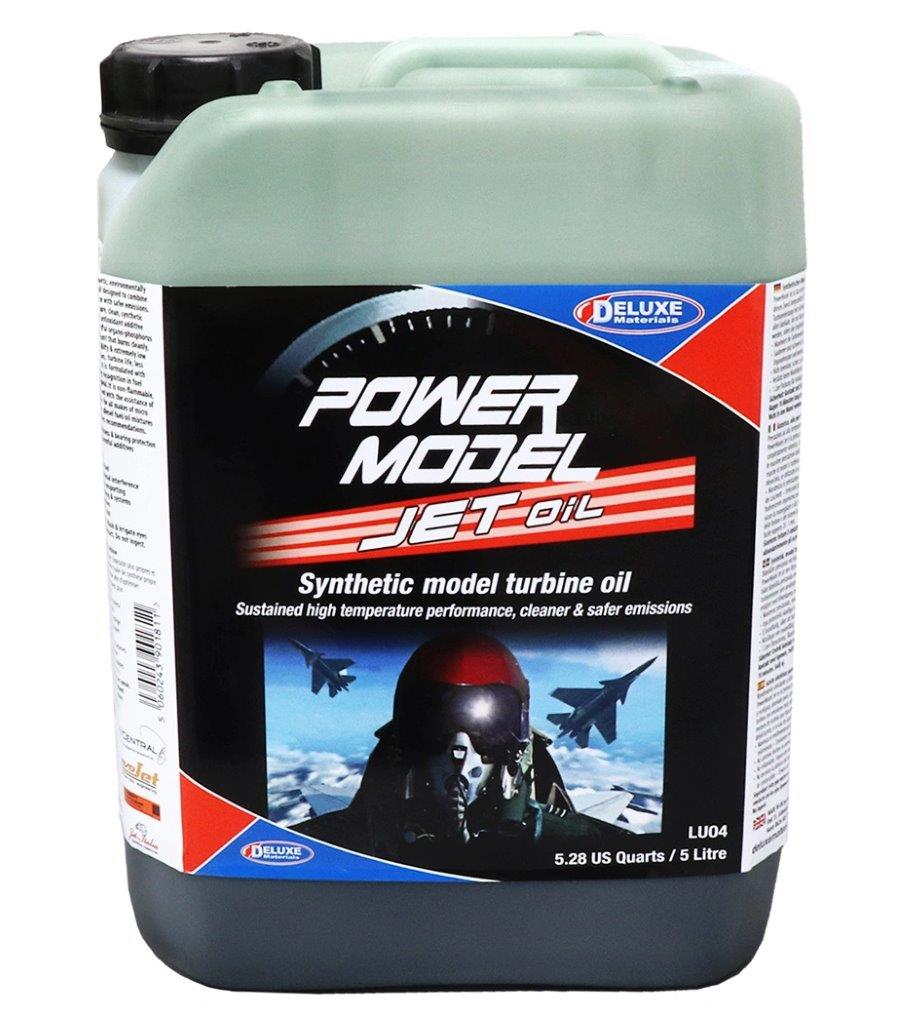 Deluxe Materials PowerModel Jet Syntetisk Olja 5 liter