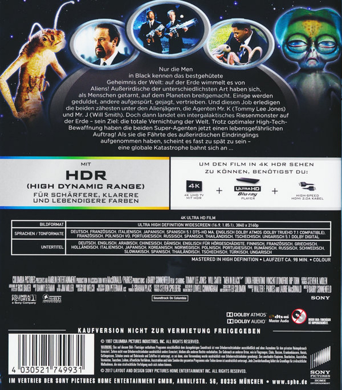 Men In Black (4K Ultra HD) - 2