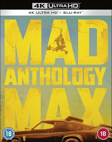 Mad Max Anthology (BLU-RAY 4K ULTRA HD + BLU-RAY + DVD)