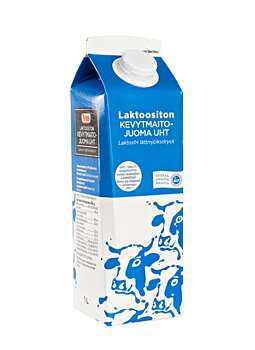 Kevytmaitojuoma Menulaktoositon UHT 1L