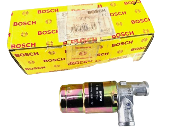 BOSCH 0 280 140 502 Tomgångsregulator, lufttillförsel Elektrisk