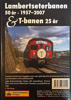 Lambertseterbanen 50 år, 1957-2007 (DVD) TNF34