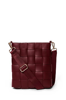 Ceannis Väska Braided Strap Shoulder Bag Wine