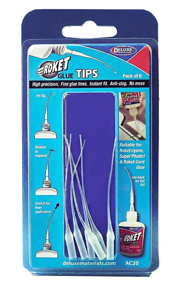 Deluxe Materials Roket Glue Lim-spetsar 6st - 2