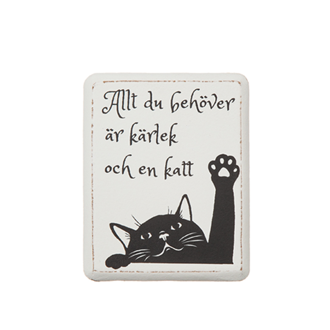 Kylskåpsmagnet Katt - 5