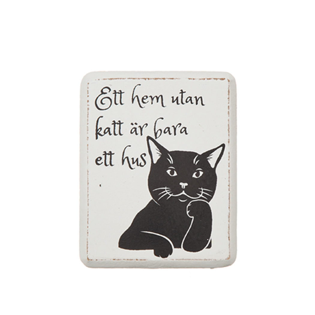 Kylskåpsmagnet Katt - 4