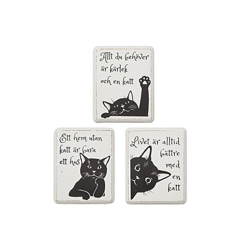 Kylskåpsmagnet Katt