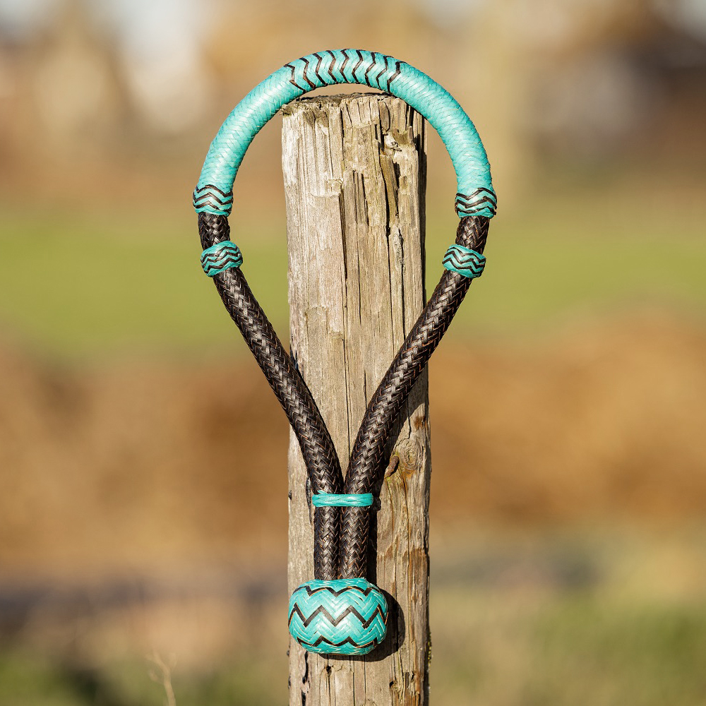 Edix® Chara Bosal Rawhide Turquoise
