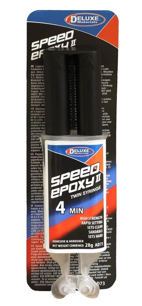 Deluxe Materials Speed Epoxi II Limspruta 4min 28gr