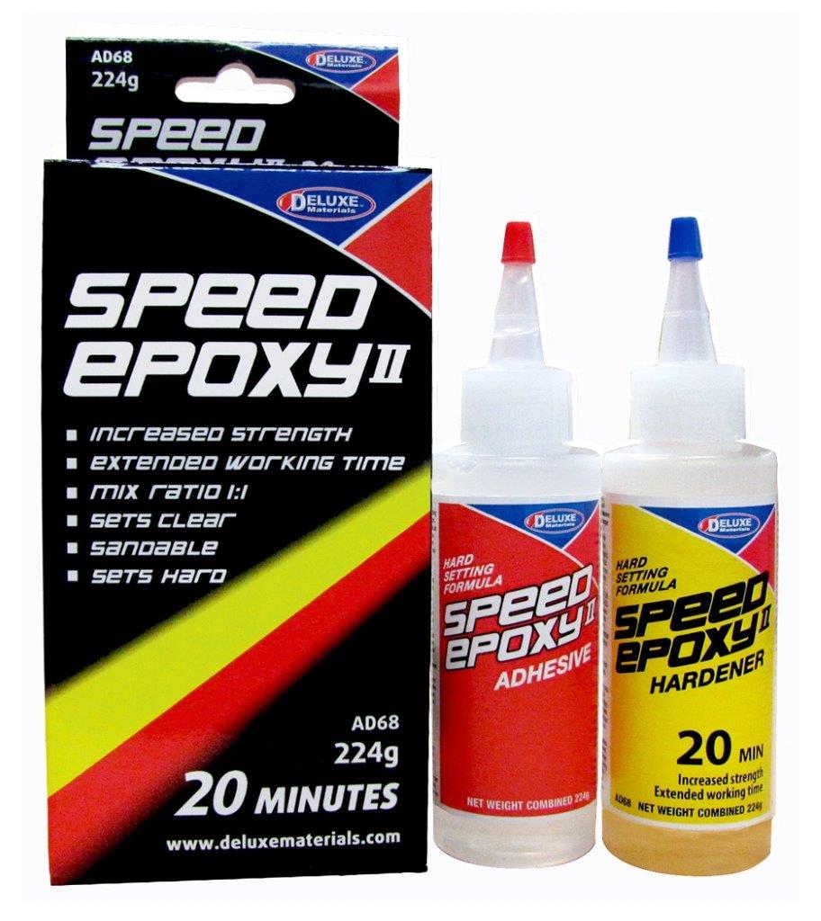 Deluxe Materials Speed Epoxy II Lim 20min 224gr