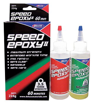 Deluxe Materials Speed Epoxy II Lim 60min 224gr