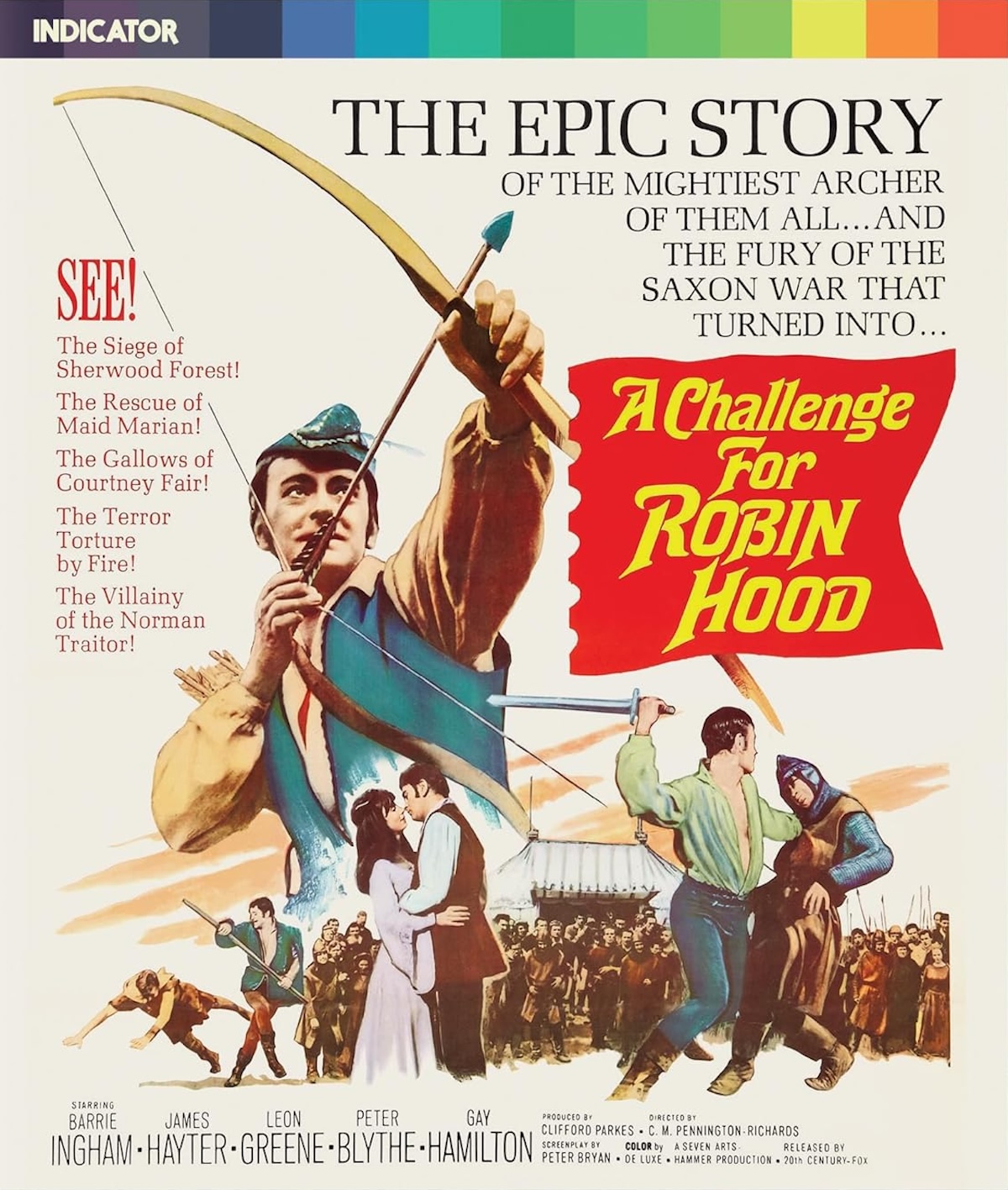 A Challenge for Robin Hood (ej svensk text) (Blu-ray)