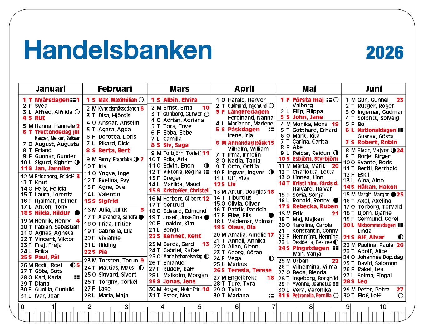Kalenderkort 2026