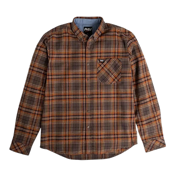P4H Skjorta Flanell Grön