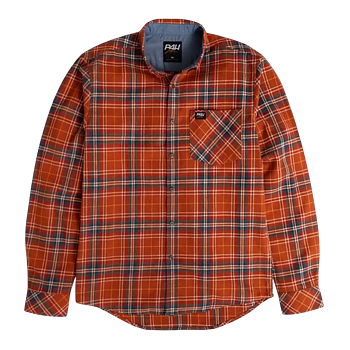 P4H Skjorta Flanell Rost